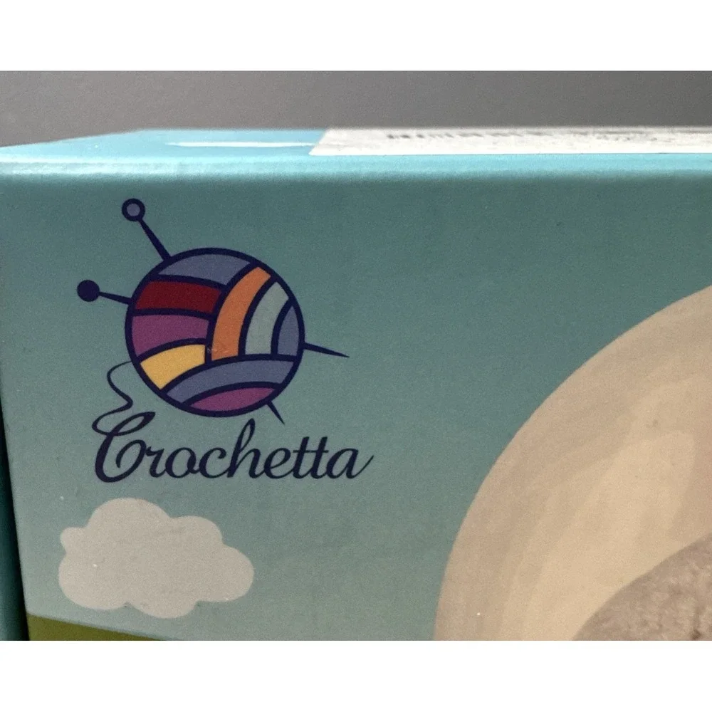 New Crochetta Crochet Kit Complete‎ Detailed Instructions Chicken Eggs Beginner